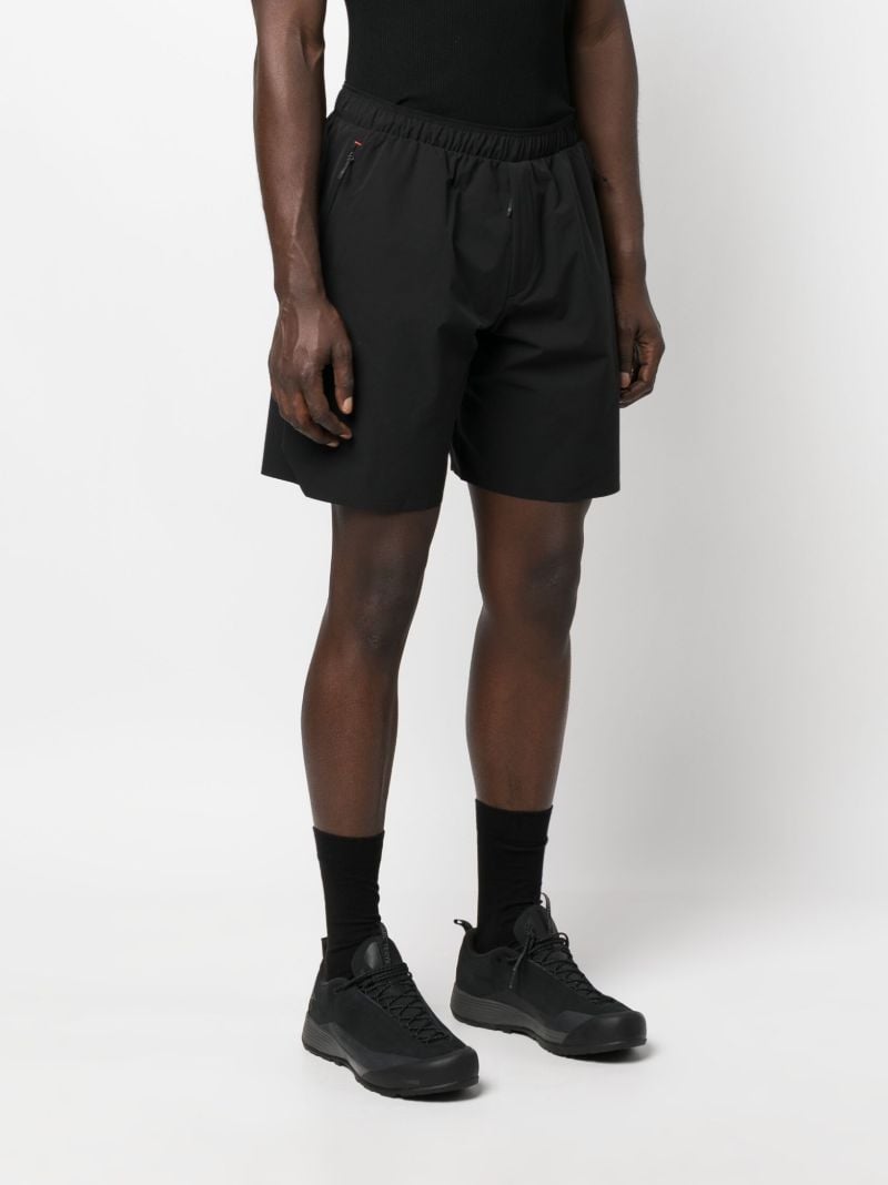 Black Pre Post Running Shorts