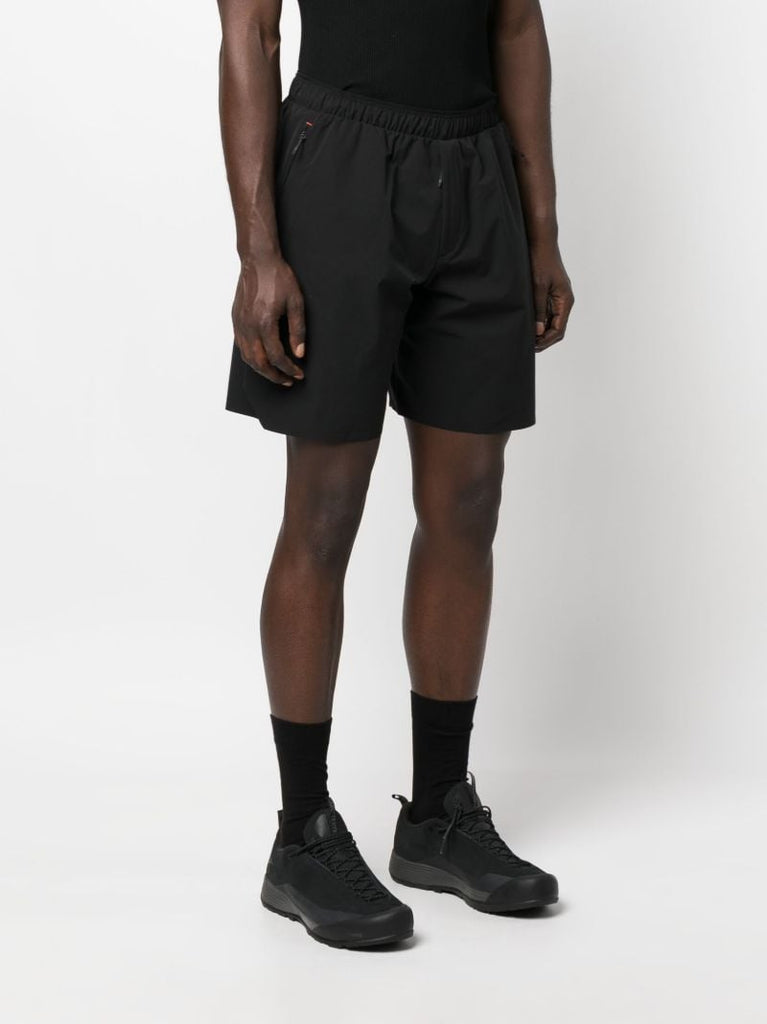 Black Pre Post Running Shorts