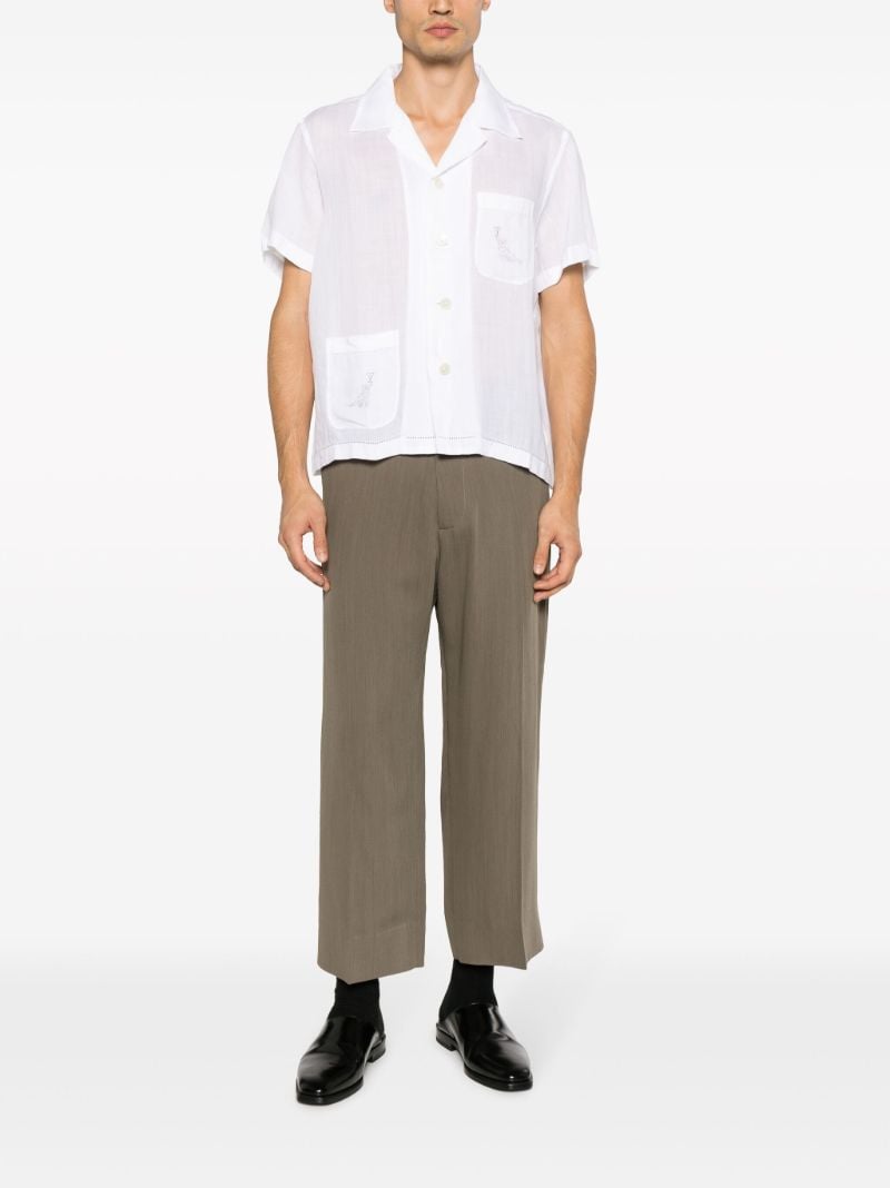 White Party Trick Short-sleeve Shirt
