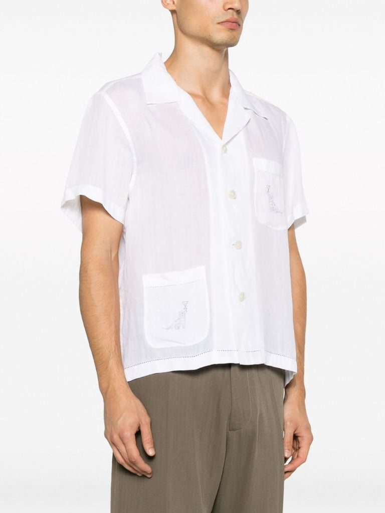 White Party Trick Short-sleeve Shirt