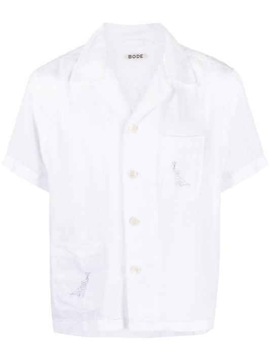 White Party Trick Short-sleeve Shirt