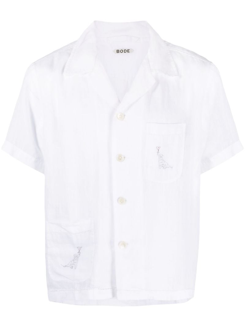 White Party Trick Short-sleeve Shirt