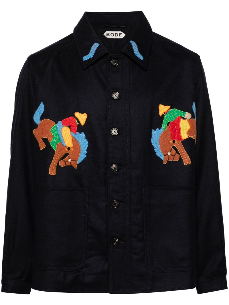 Blue Rodeo Franck Wool Shirt Jacket