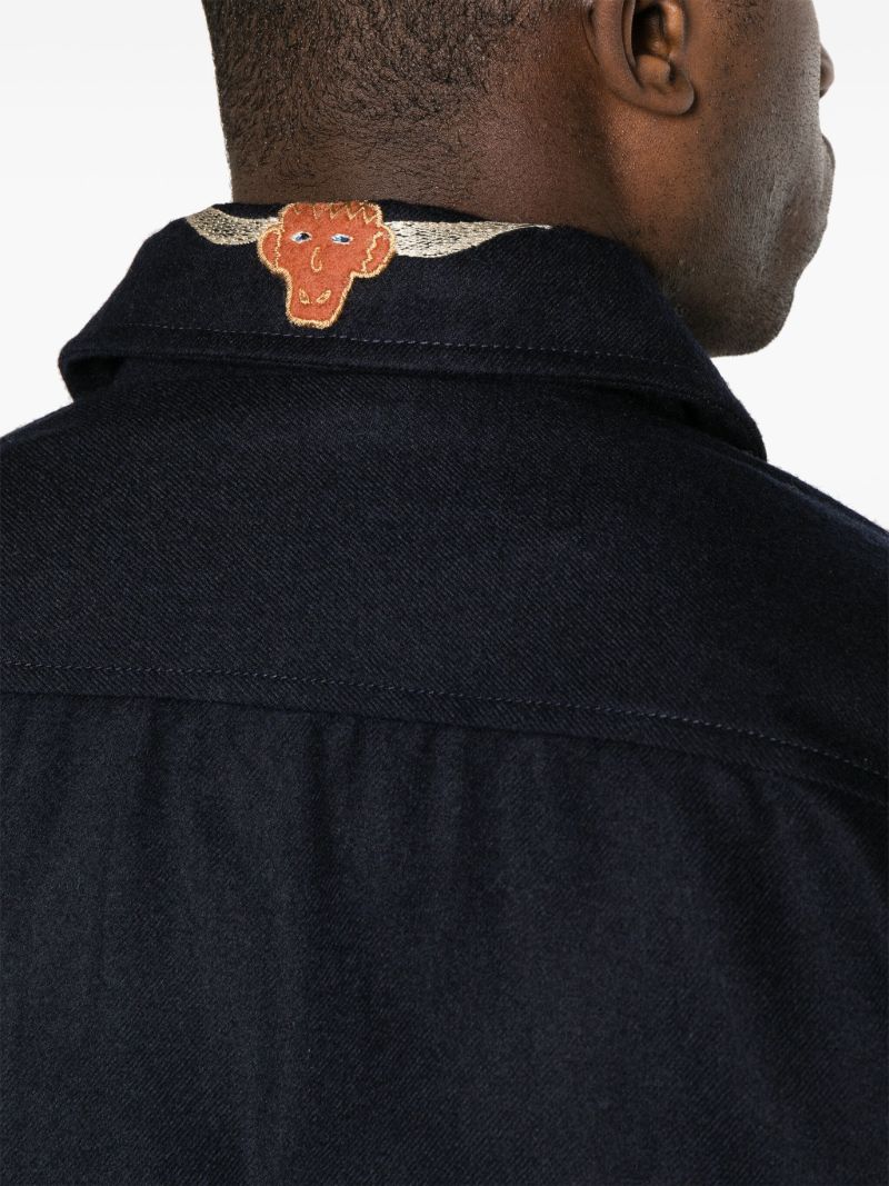 Blue Rodeo Franck Wool Shirt Jacket