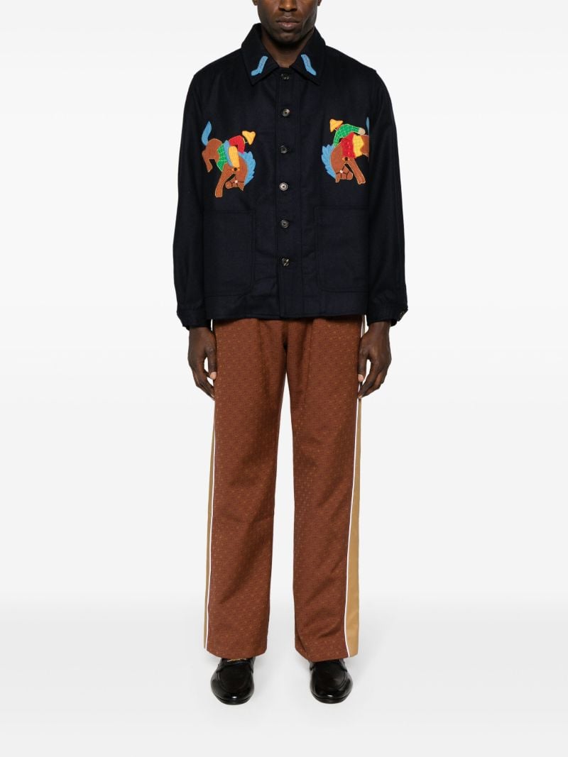 Blue Rodeo Franck Wool Shirt Jacket
