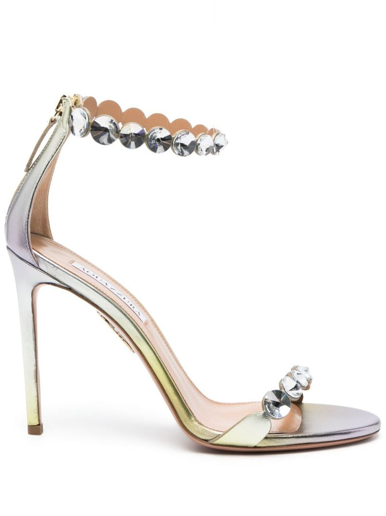 Blue Maxi-tequila 105 Leather Sandals