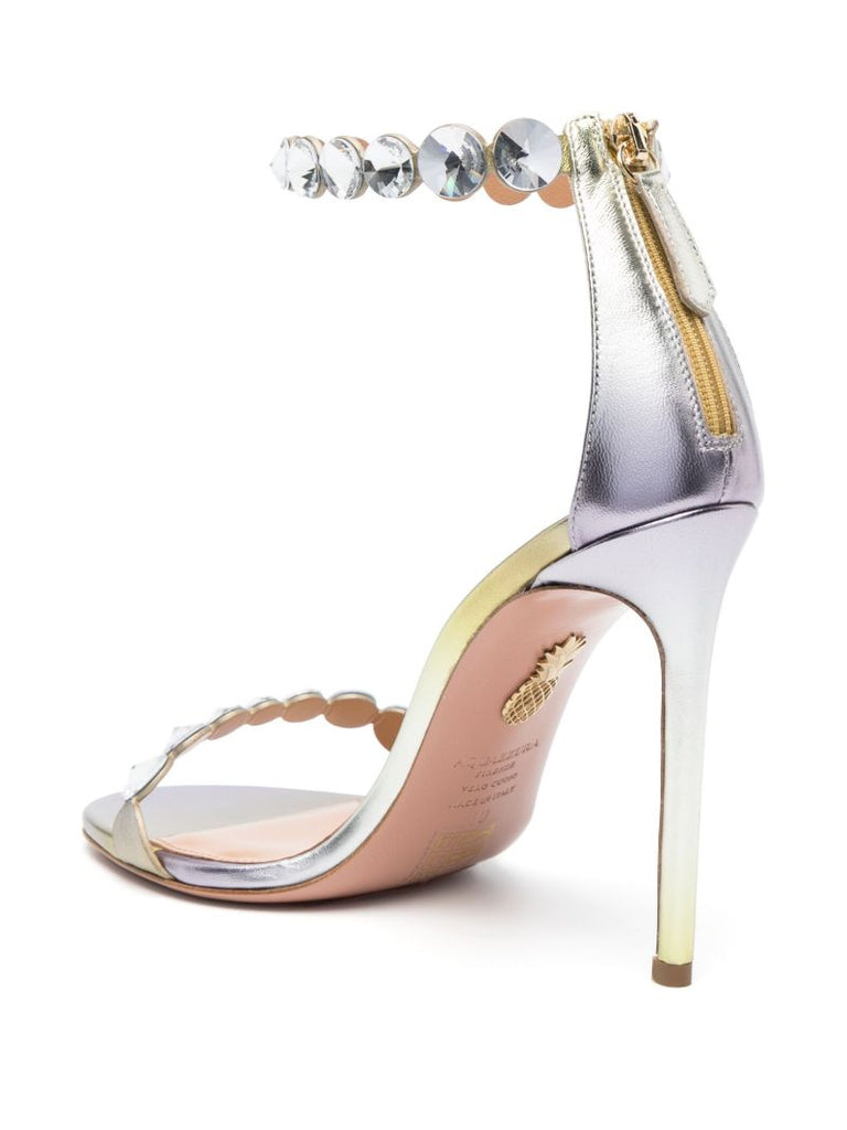Blue Maxi-tequila 105 Leather Sandals