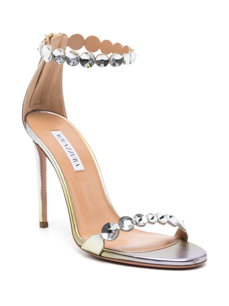 Blue Maxi-tequila 105 Leather Sandals