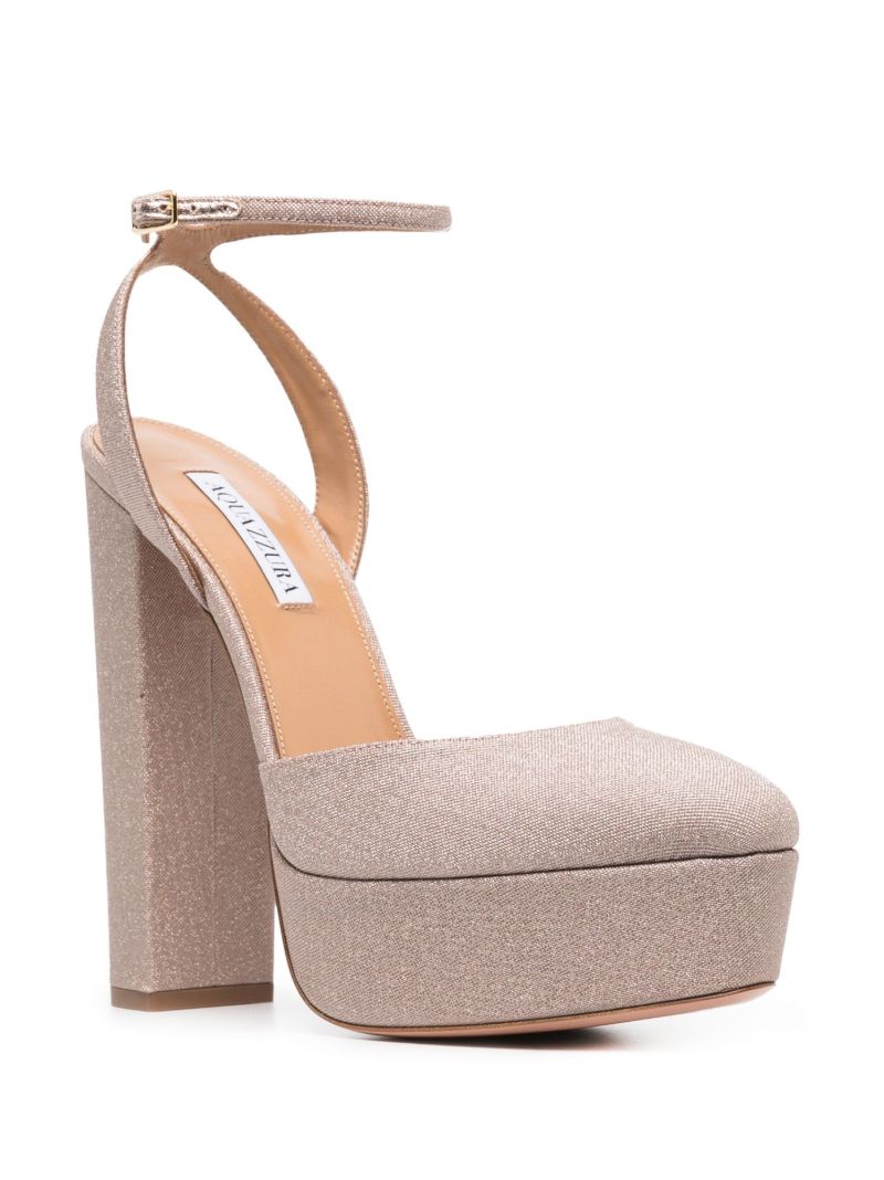 Pink So High Plateau 140 Platform Pumps