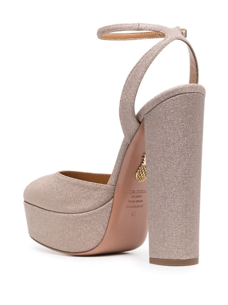 Pink So High Plateau 140 Platform Pumps