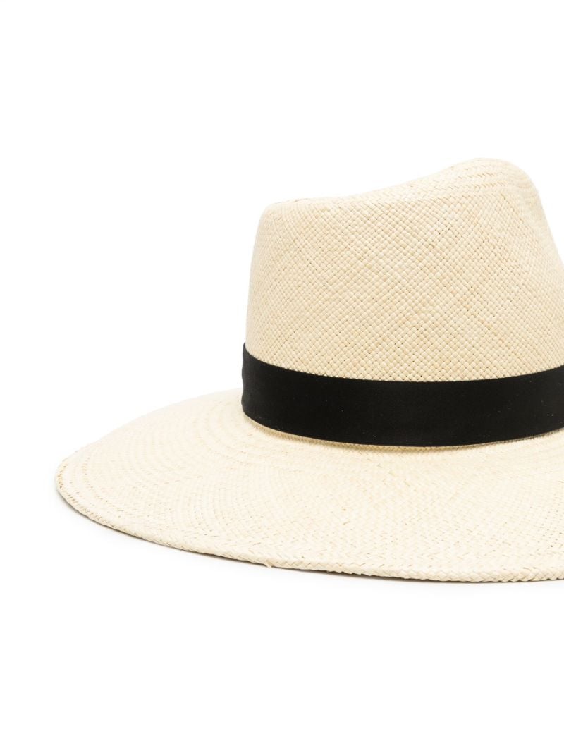 Neutral Drake Raffia Hat