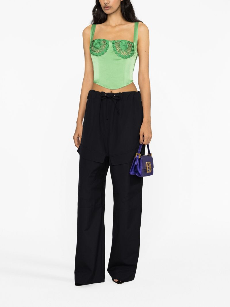 Green Micah Bodice Top