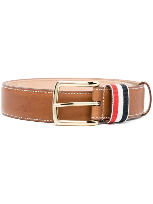 Brown Rwb Loop Leather Belt