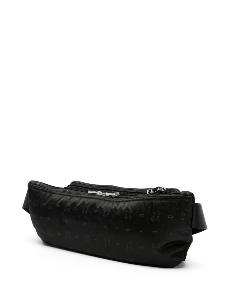 Black Monogram Jacquard Belt Bag