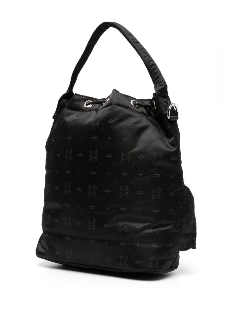 Black Monogram-jacquard Tool Bag