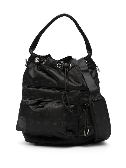 Black Monogram-jacquard Tool Bag
