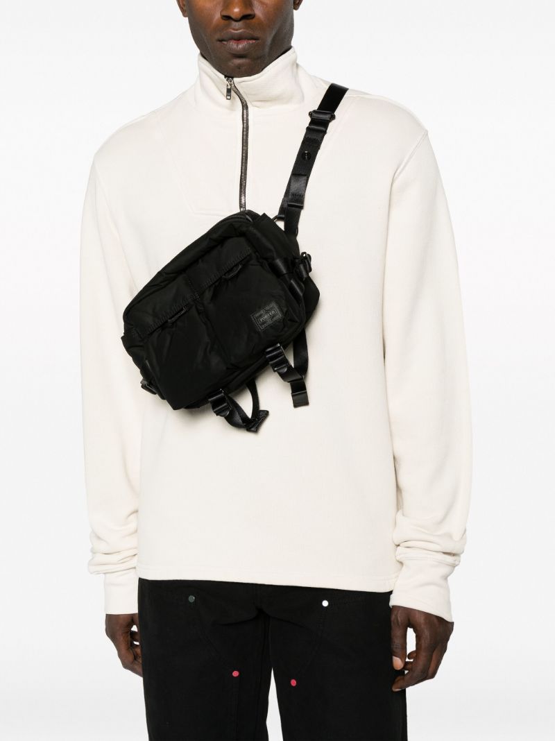 Black Senses Messenger Bag