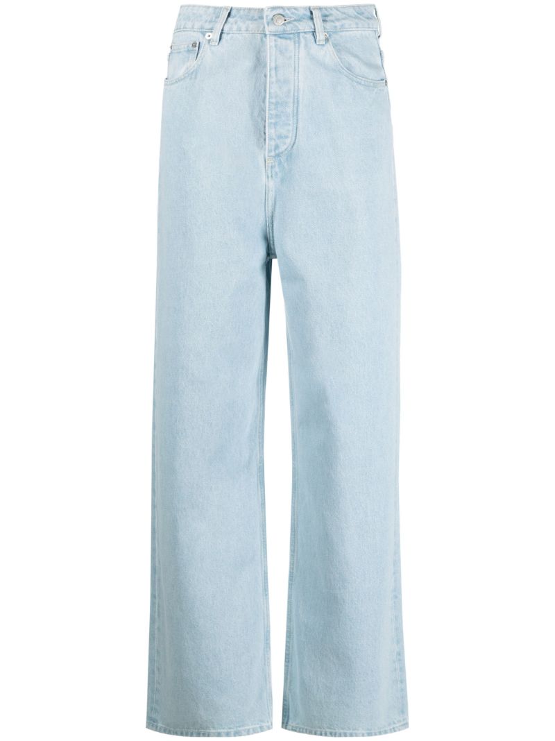 Blue Josine Wide-leg Jeans