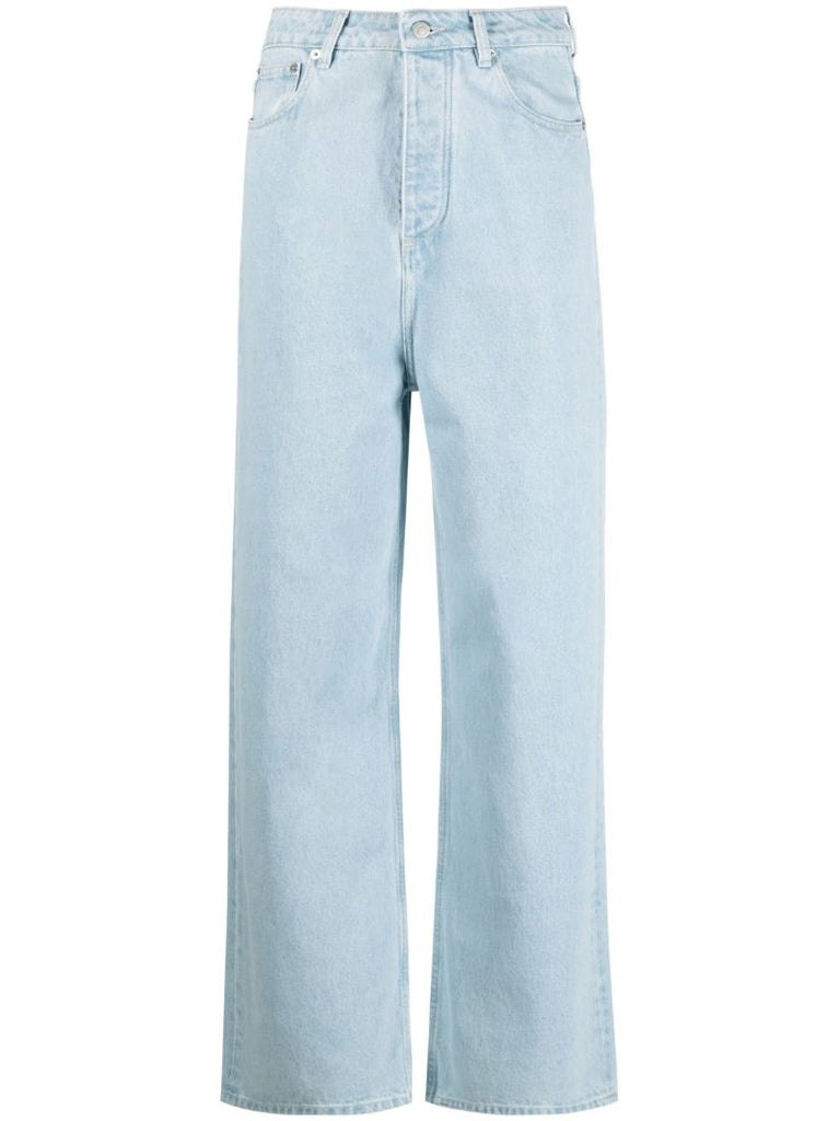 Blue Josine Wide-leg Jeans