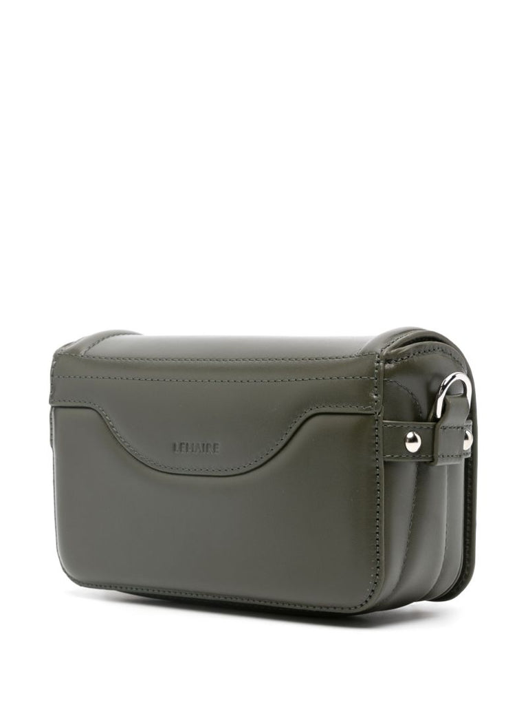 Green Ransel Mini Leather Satchel Bag