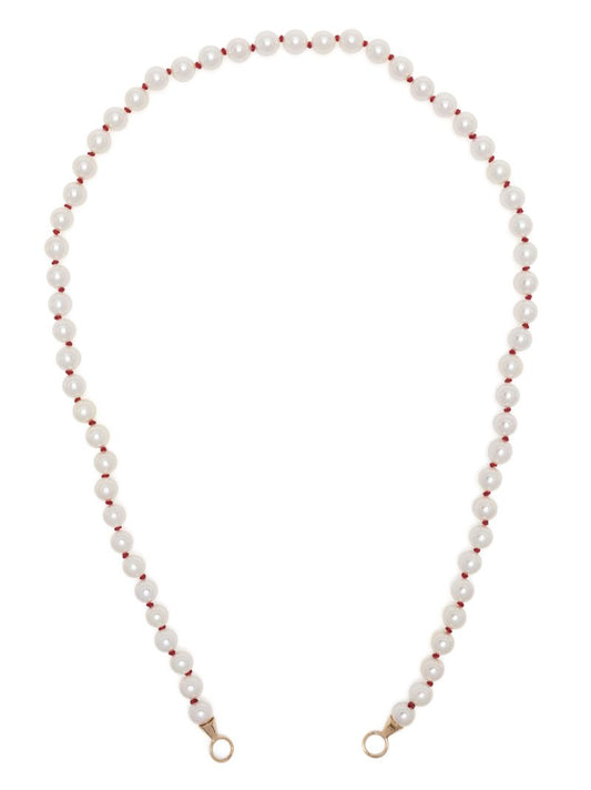 14k Yellow Gold Pearl Chain