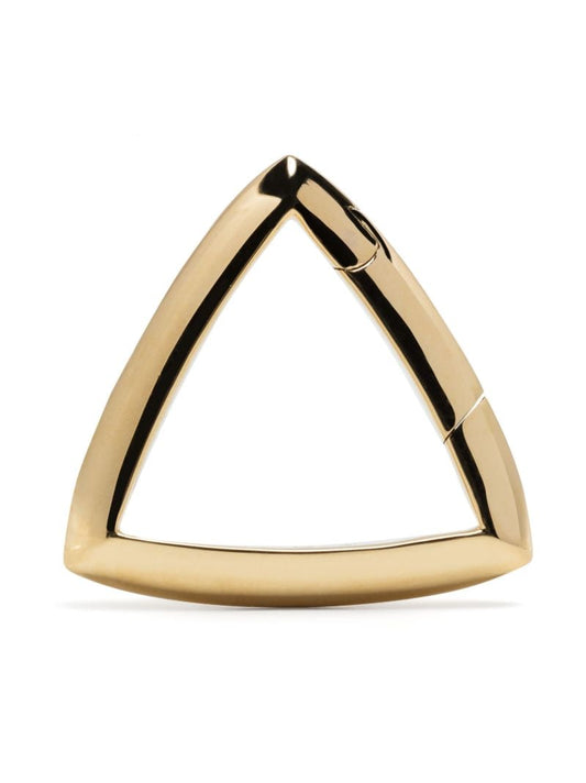 18k Yellow Gold Triangle Lock Pendant