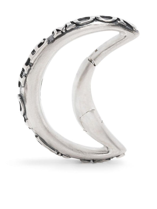 Sterling Silver Fly Me to the Moon Lock Pendant