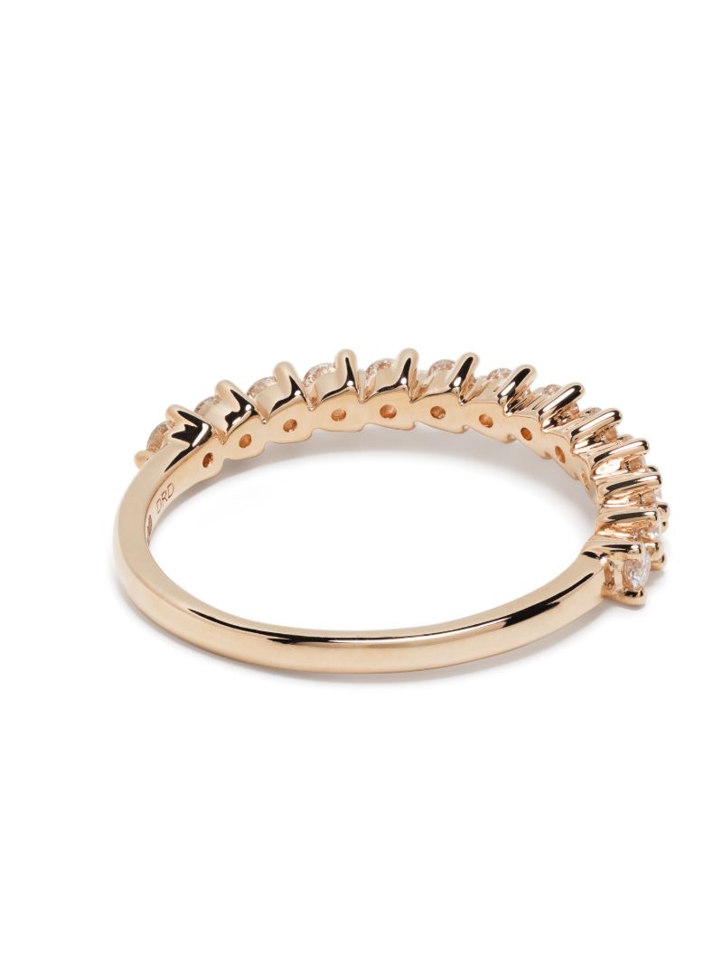 14k Rose Gold Vivien Lily Diamond Ring
