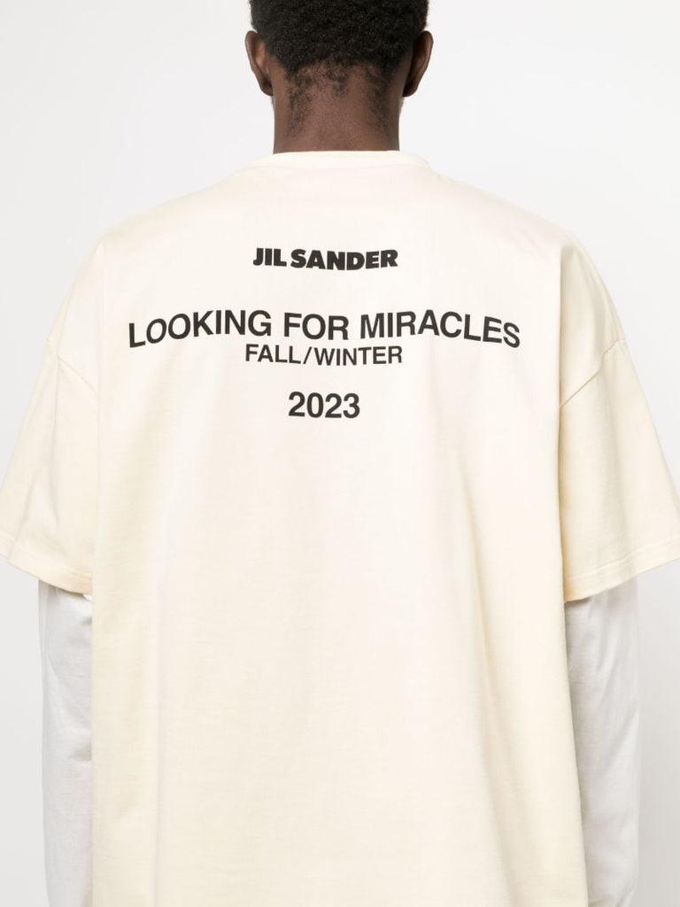 Yellow Double-layered T-shirt