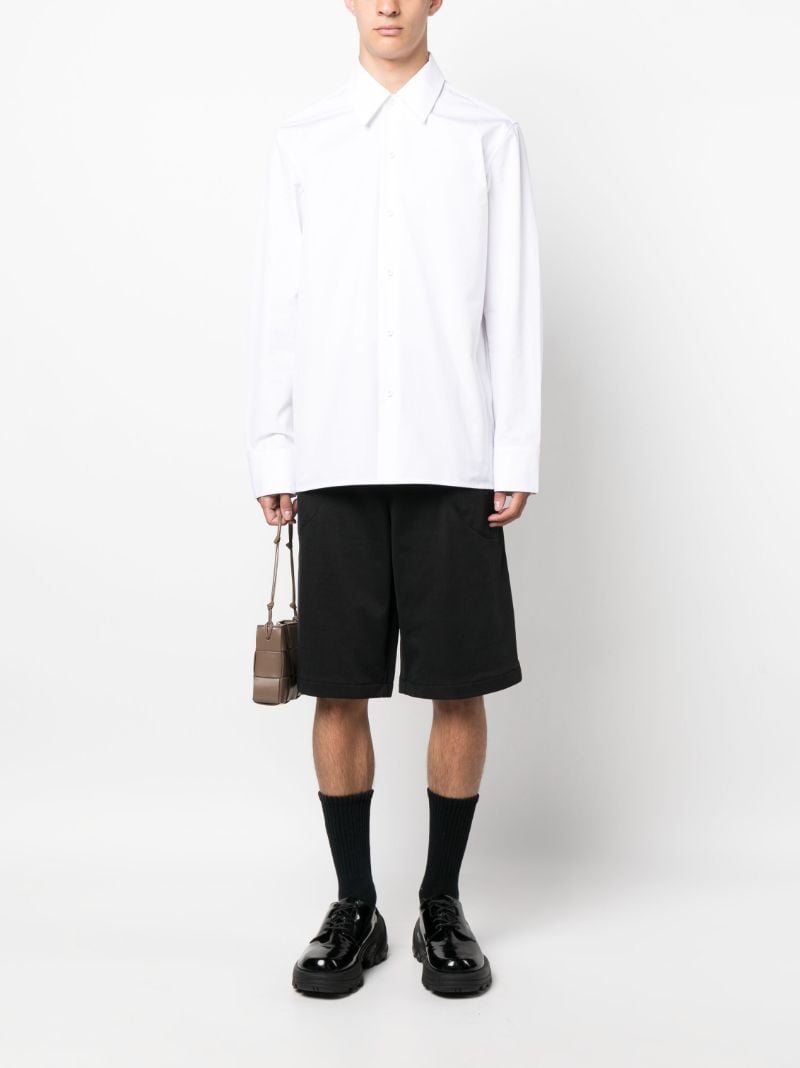 Black Knee-length Shorts