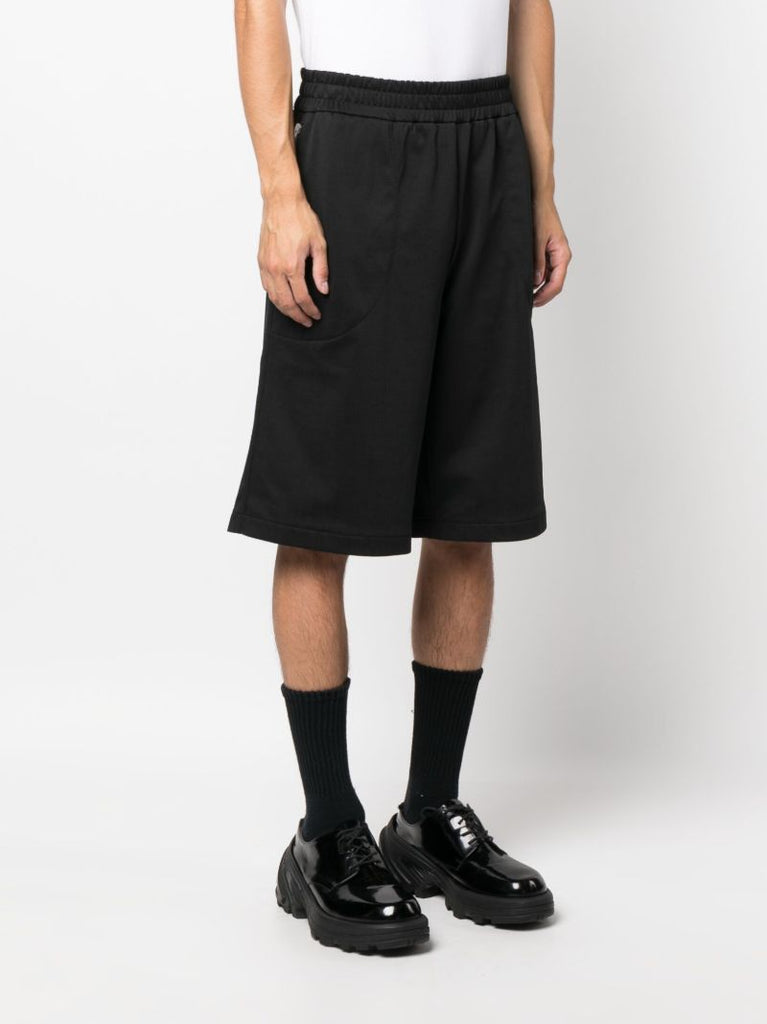 Black Knee-length Shorts