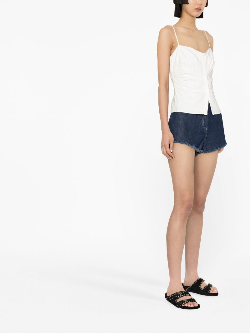 White Blakely Button-up Top