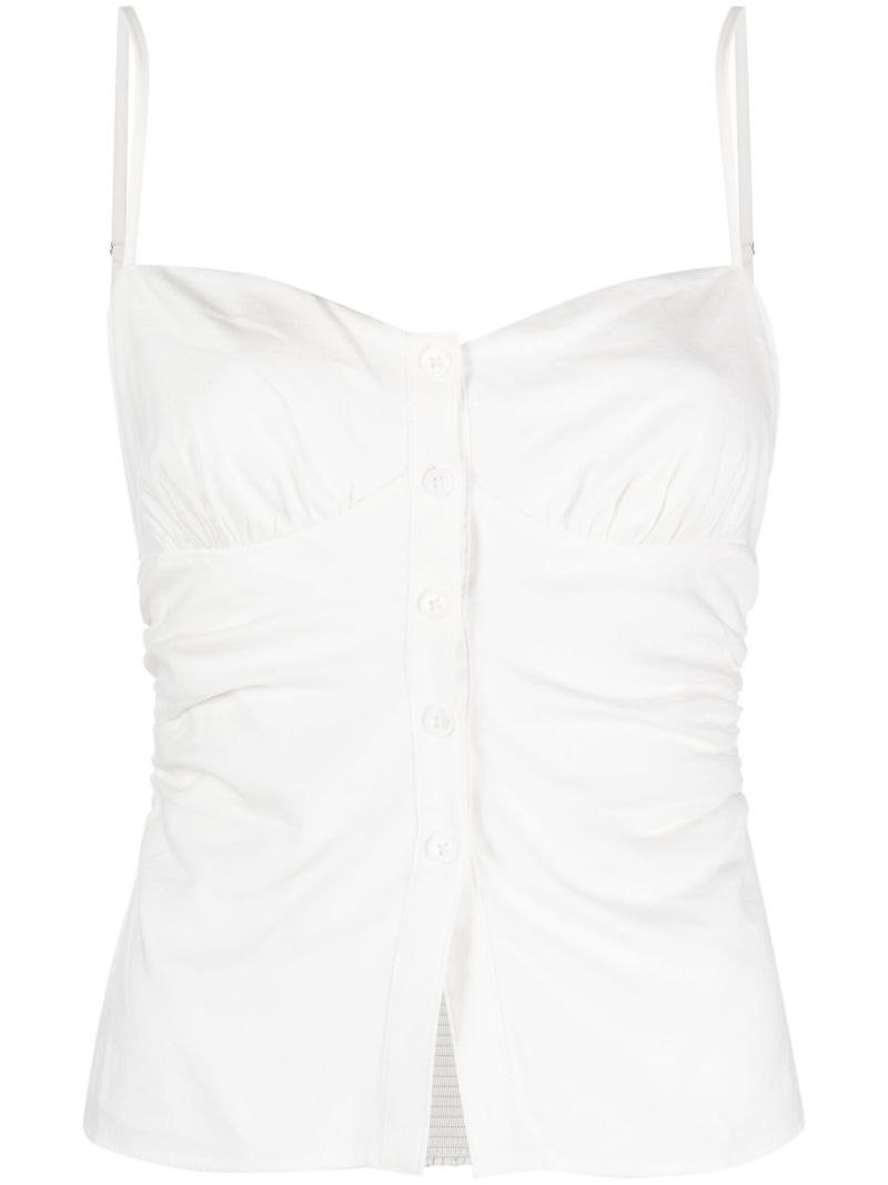 White Blakely Button-up Top