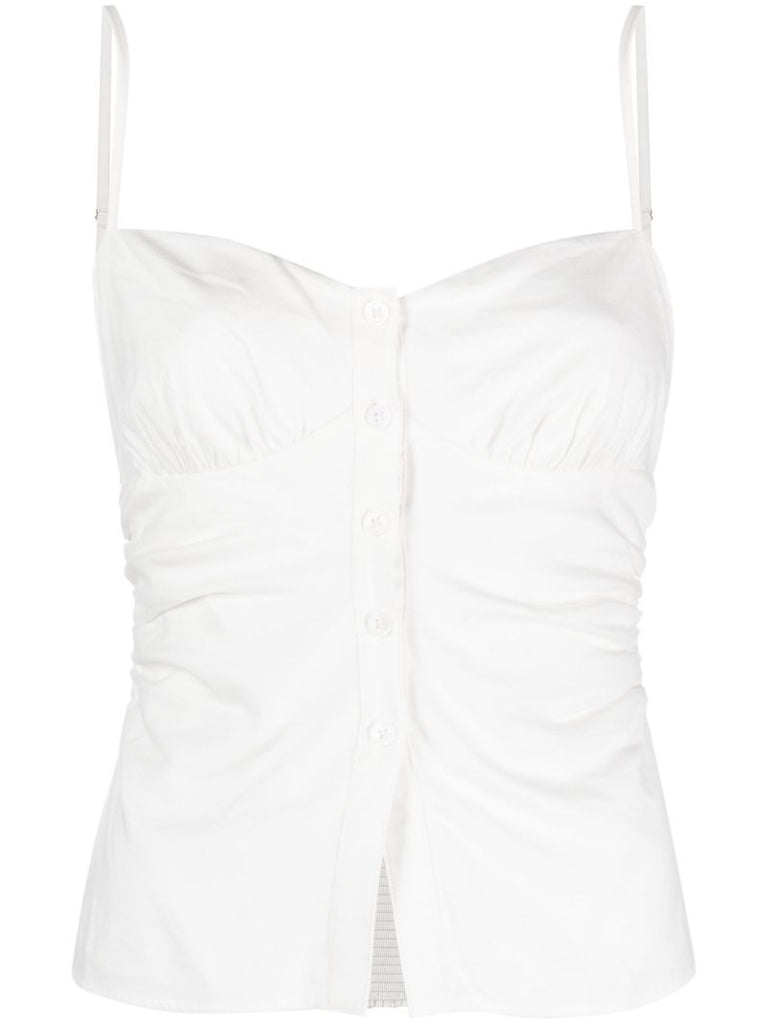 White Blakely Button-up Top
