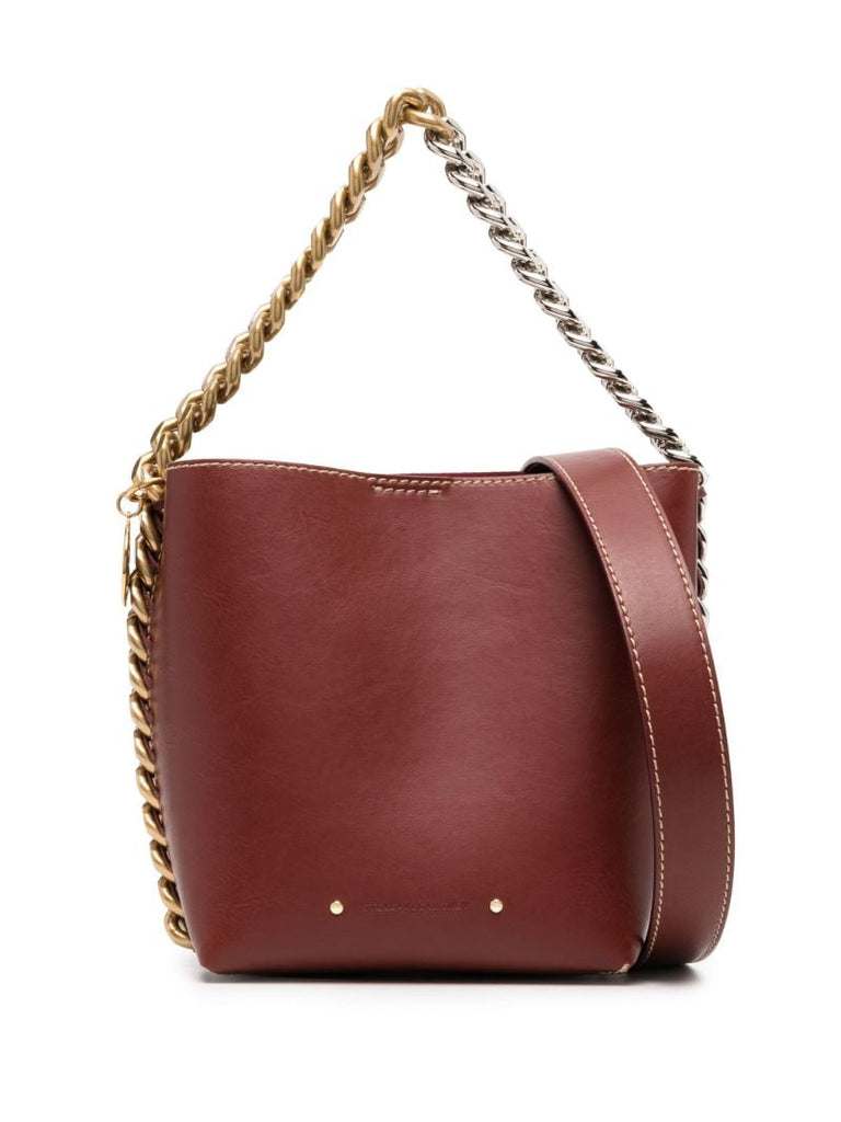 Red Frayme Tote Bag