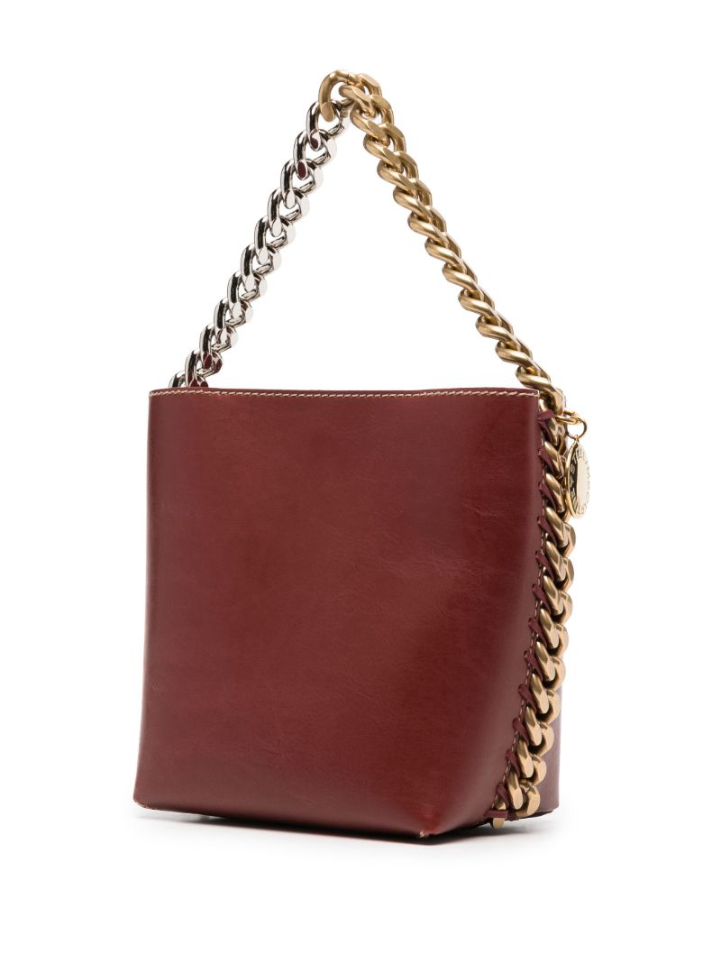 Red Frayme Tote Bag