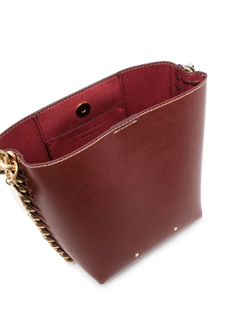 Red Frayme Tote Bag