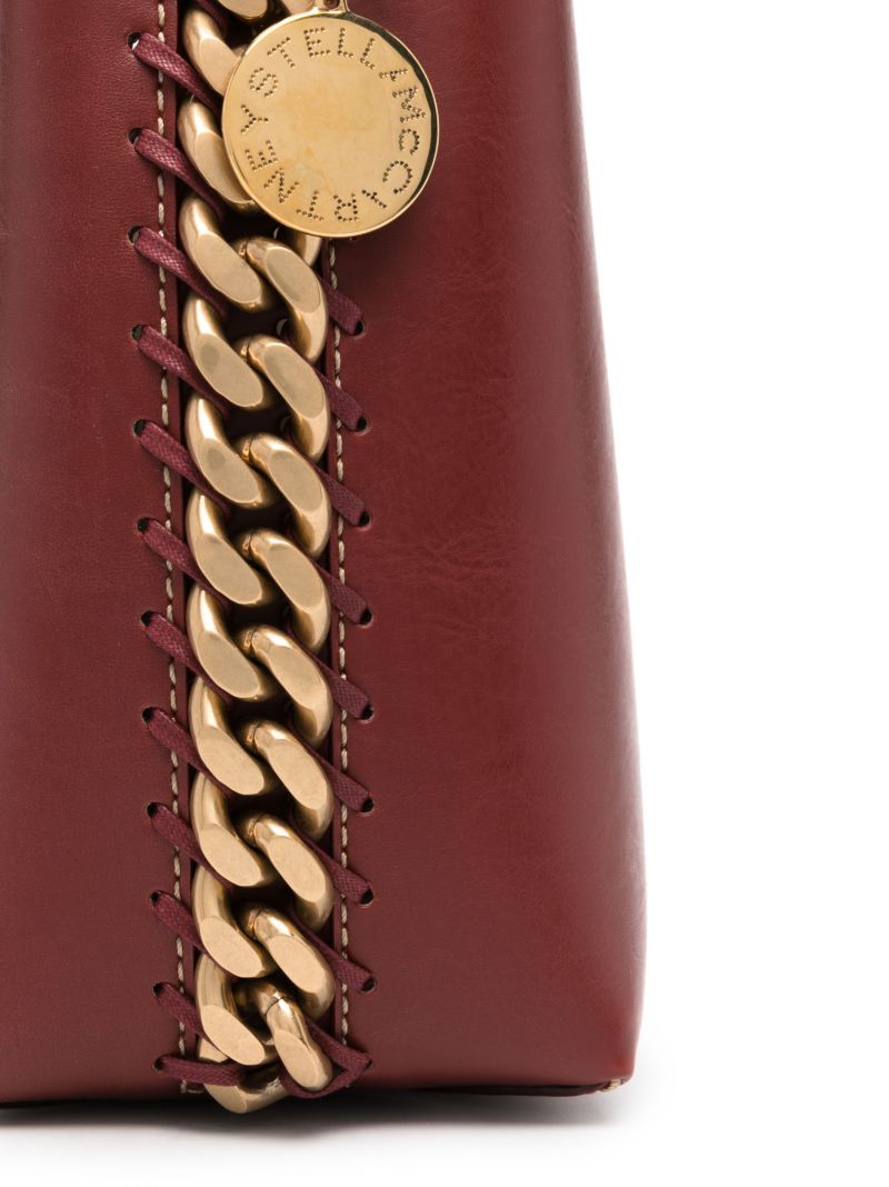 Red Frayme Tote Bag
