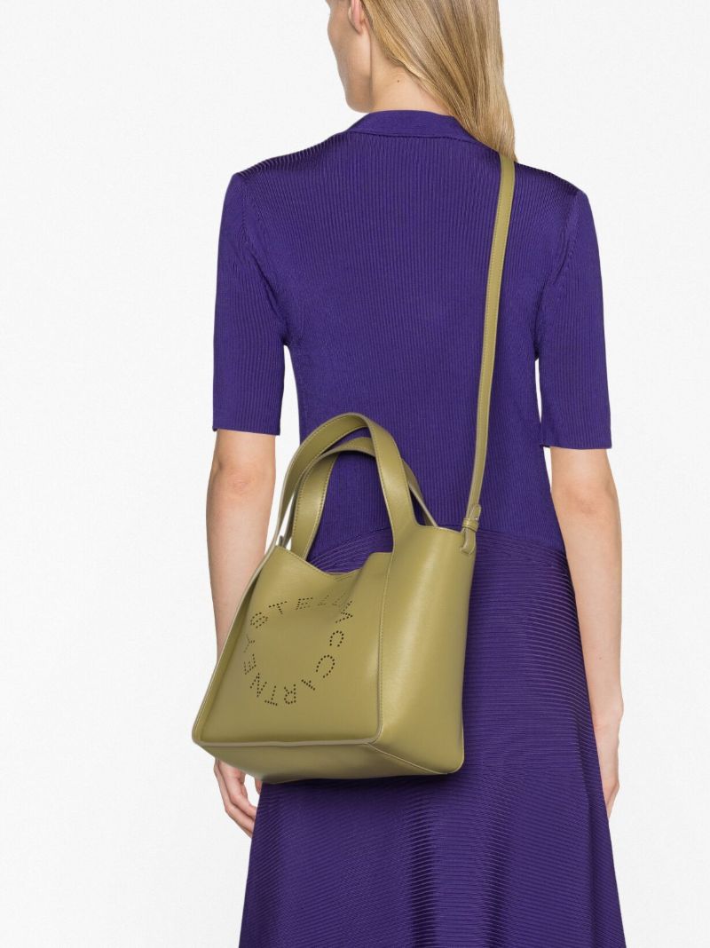 Green Stella Logo Tote Bag
