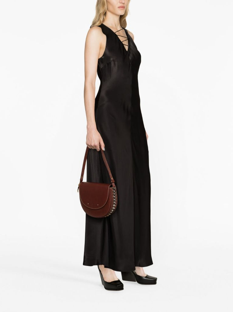 Red Frayme Medium Shoulder Bag