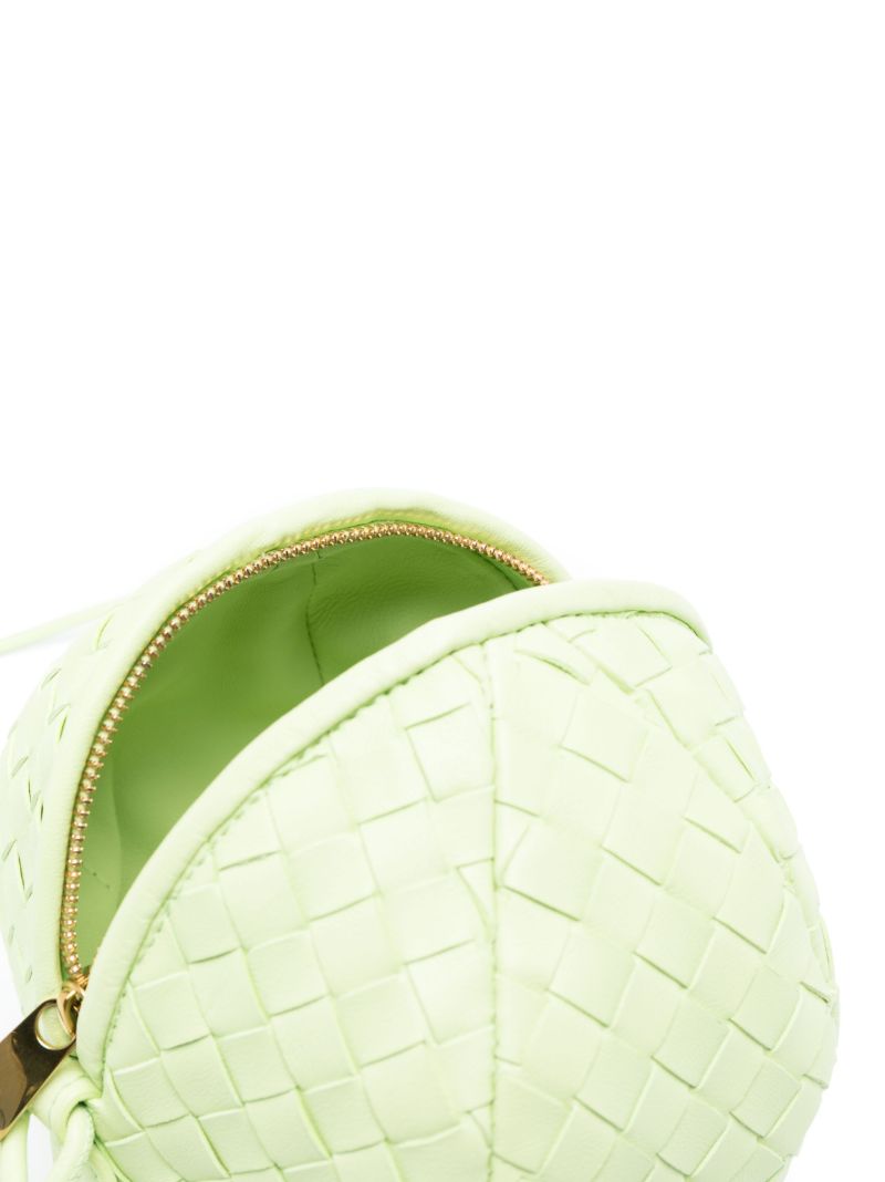 Green Mava Mini Top Handle Bag