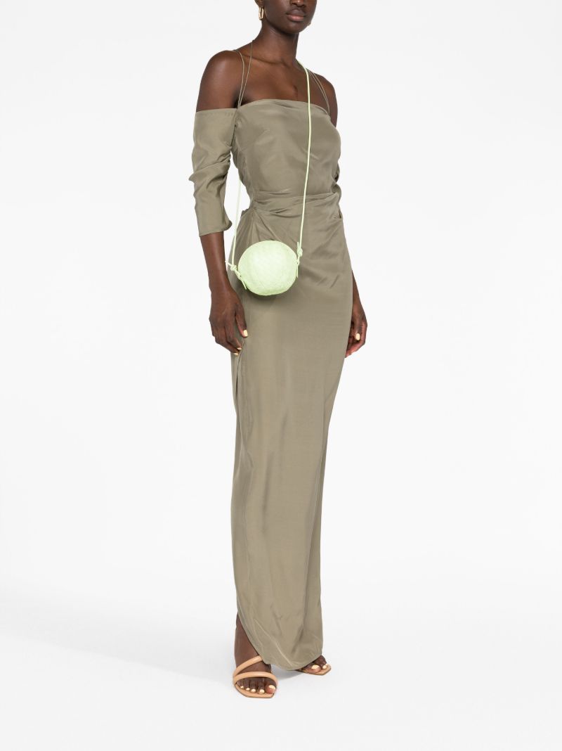 Green Mava Mini Top Handle Bag