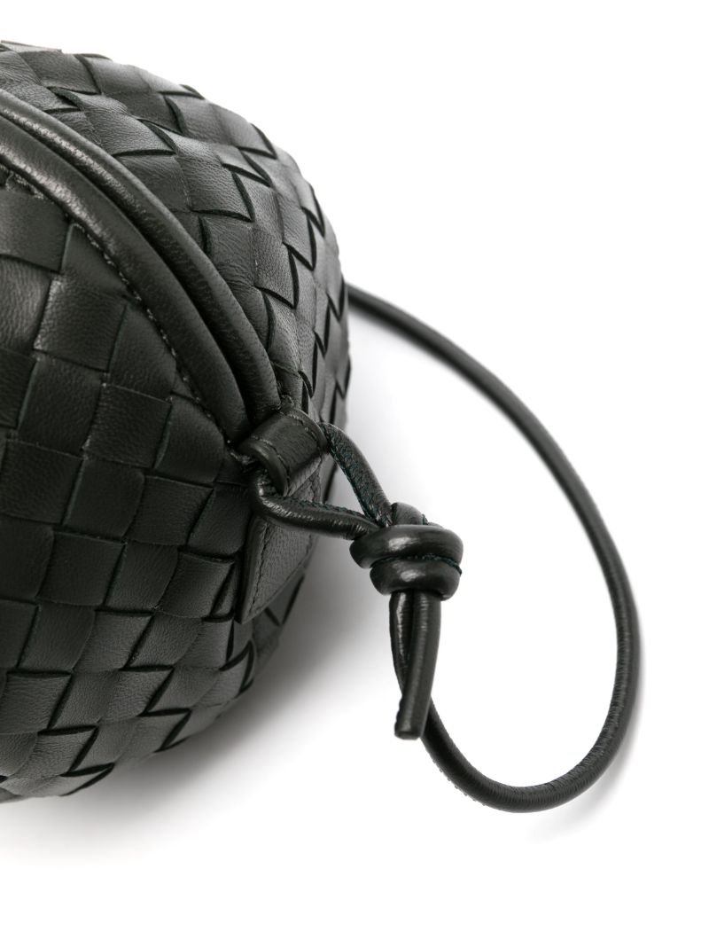 Green Mava Leather Top Handle Bag