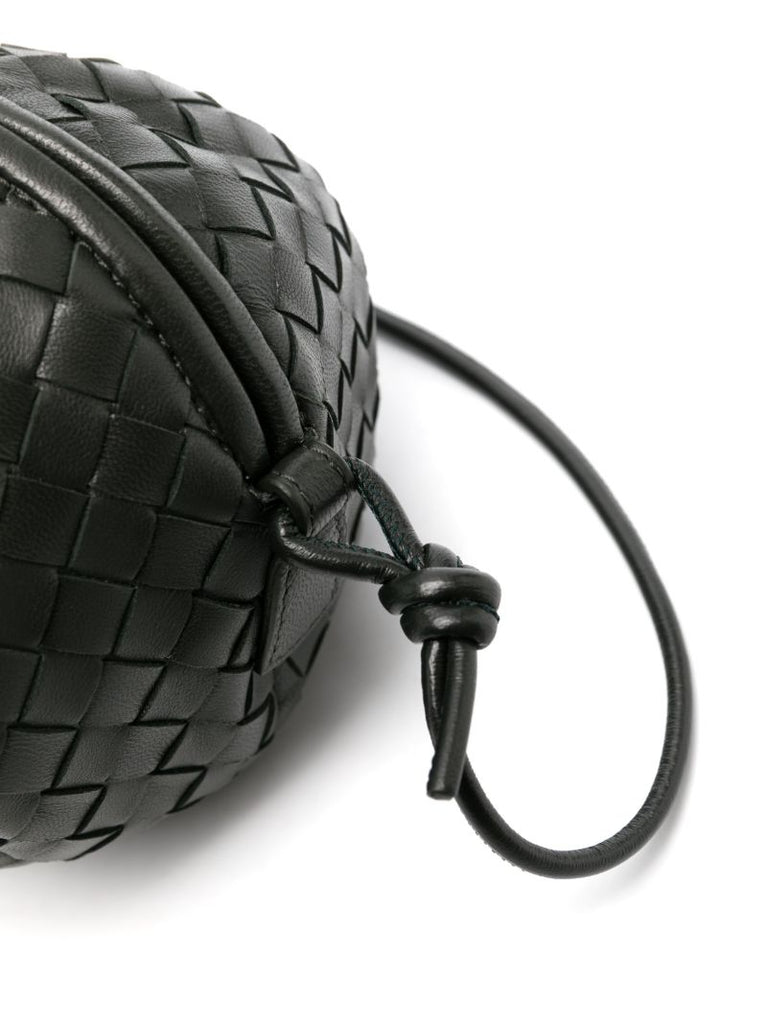 Green Mava Leather Top Handle Bag