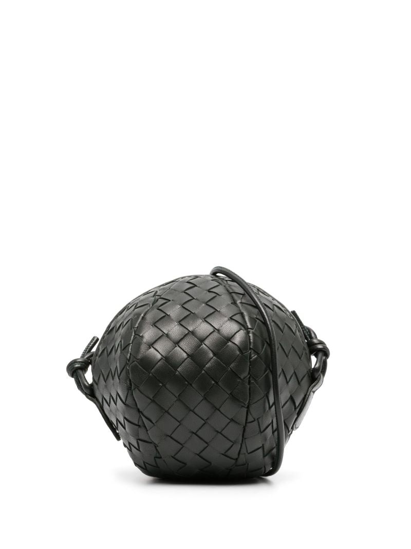 Green Mava Leather Top Handle Bag