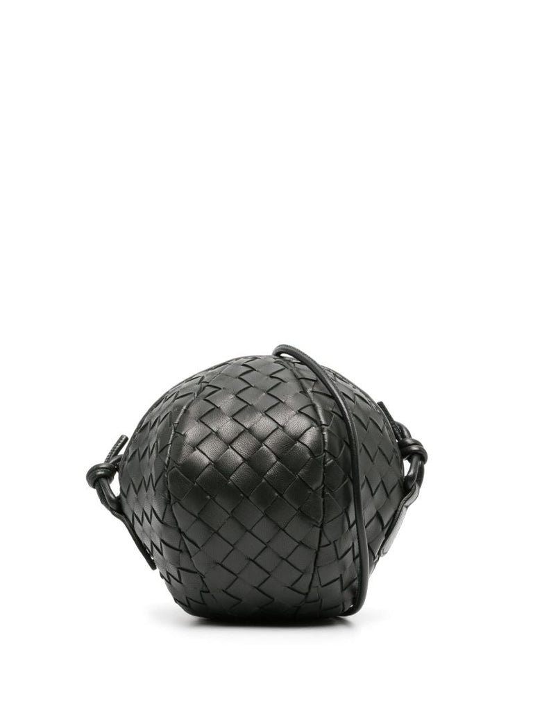Green Mava Leather Top Handle Bag