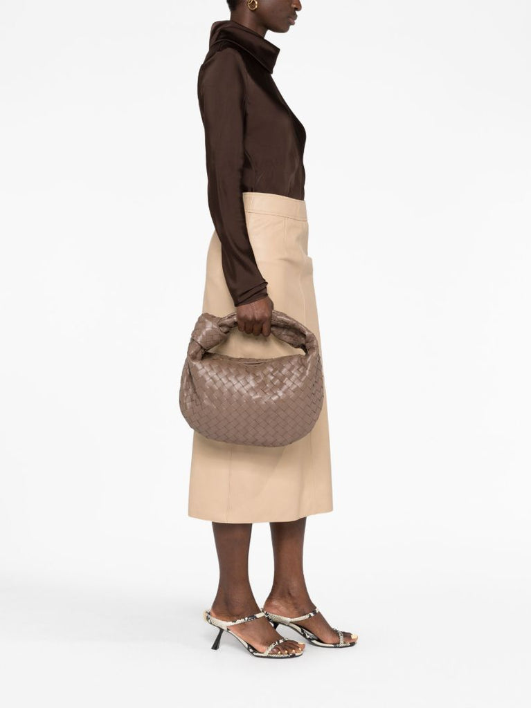 Brown Teen Jodie Leather Shoulder Bag