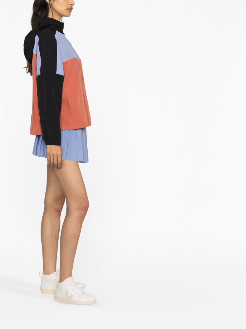 Black Pipeline Colour Block Jacket