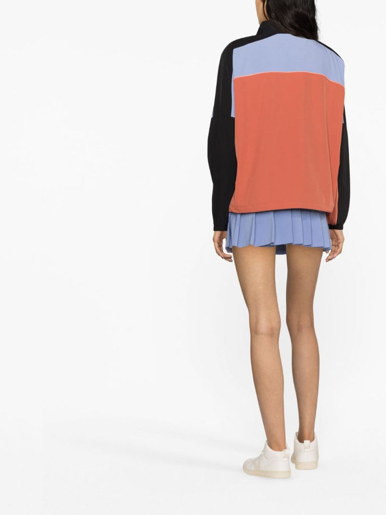 Black Pipeline Colour Block Jacket