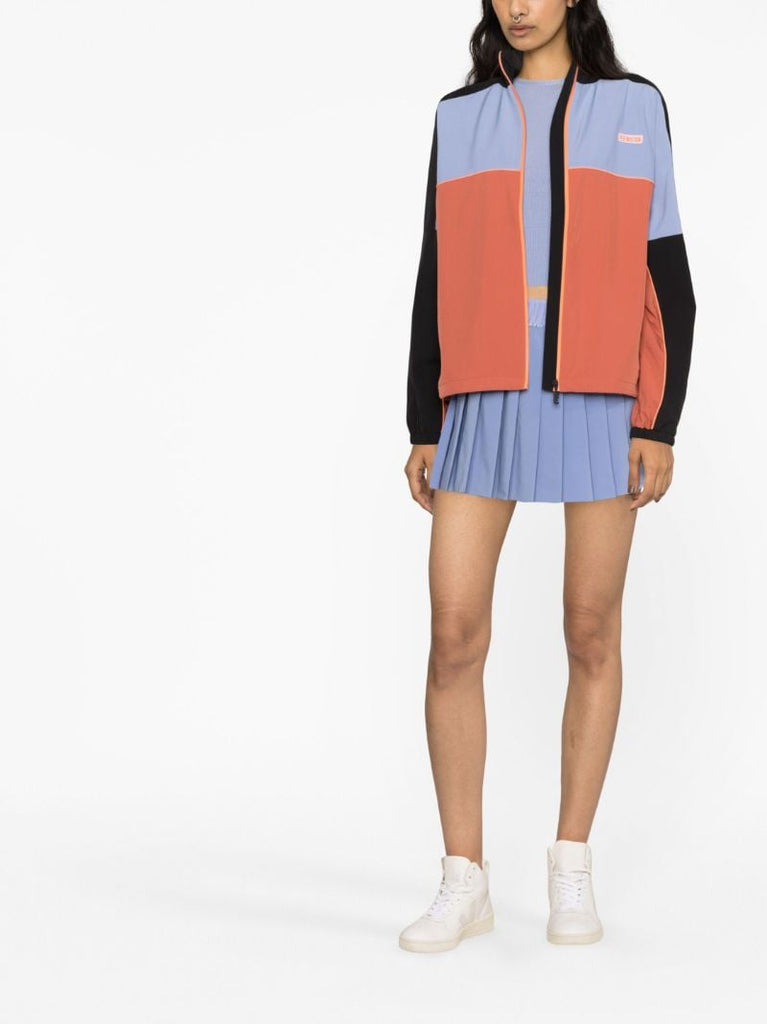 Black Pipeline Colour Block Jacket